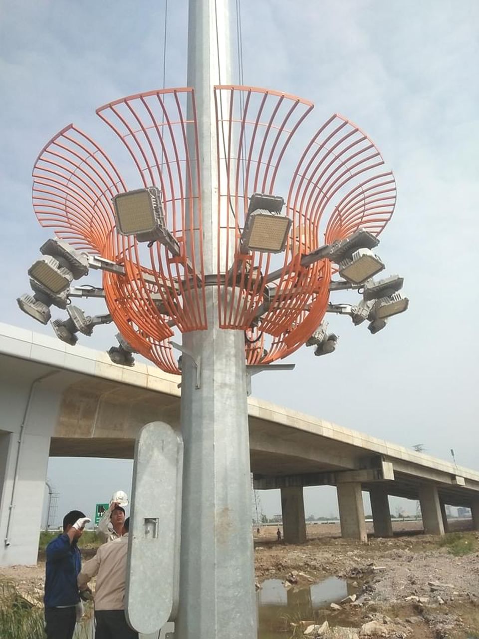 High Mast Lighting Pole